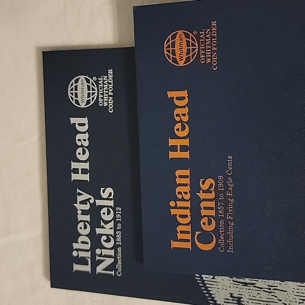 Whitman 9003 Indian Head + 9007 Libery Head New Never Used Coin Collecting Books - Picture 2 of 16